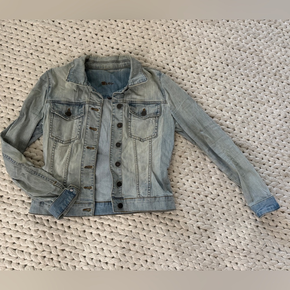 Kut from the Kloth light denim jacket